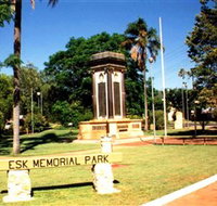 Esk War Memorial and Esk Memorial Park - Taree Accommodation