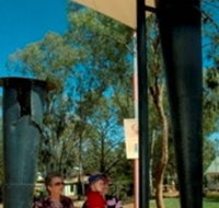 Charleville - Steiger Vortex Rainmaking Guns - Taree Accommodation
