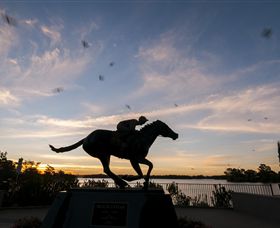Black Caviar Statue - Taree Accommodation 0
