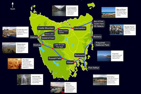 Tasmania 6 Day \'Tour In Circle\' - Taree Accommodation 7