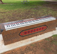 Piano Park Bench Moonta - Taree Accommodation