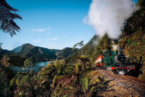 West Coast Wilderness Railway: Rack And Gorge From Queenstown - Taree Accommodation 0