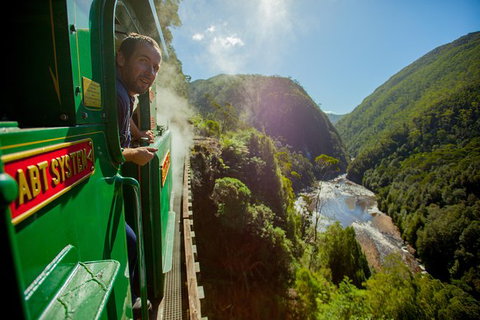 West Coast Wilderness Railway: Rack And Gorge From Queenstown - Taree Accommodation 1