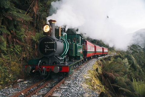 West Coast Wilderness Railway: Rack And Gorge From Queenstown - Taree Accommodation 3