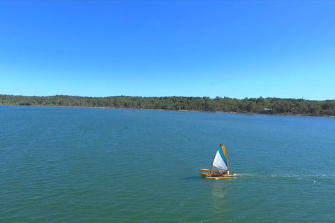 Sailing Kayak Adventure Through The Peel Harvey Estuary - Taree Accommodation 5