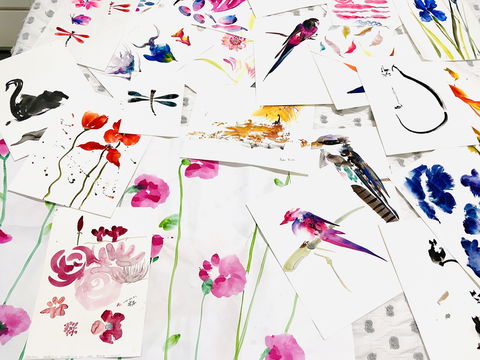 Three Hour Japanese Brushstroke Painting - Taree Accommodation 0