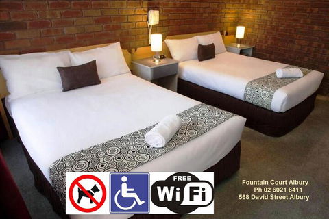 Fountain Court Motor Inn Albury - Taree Accommodation 7