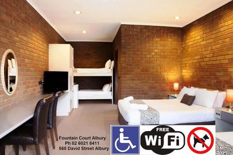 Fountain Court Motor Inn Albury - Taree Accommodation 4