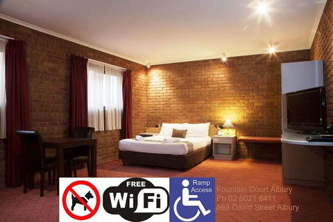 Fountain Court Motor Inn Albury - Taree Accommodation 5