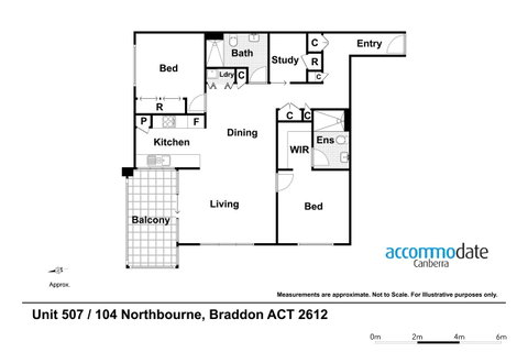 IQ Smart Apartments 704 Braddon ACT - Taree Accommodation 5