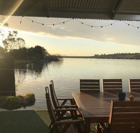 Shack built over the Murray River - Taree Accommodation