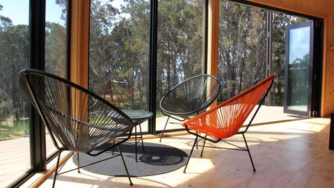 BAY OF FIRES ECO HUT Off Grid Experience At Binalong Bay - Taree Accommodation 11