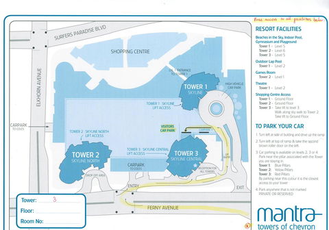 Beach Stay - Ocean & Riverview Resort Chevron Renaissance Central Surfers Paradise - Taree Accommodation 30