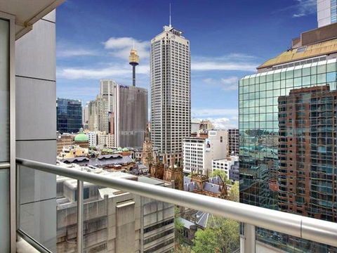 Accommodation Sydney - Kent Street Sydney CBD Top Floor 2 Bedroom Apartment With Balcony - Taree Accommodation 3