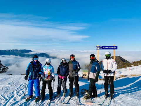 MAGNIFICENT SKIING ON MOUNT BULLER - Taree Accommodation 0