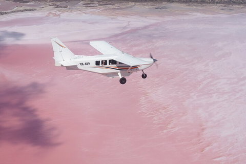 Pink Lake + Abrolhos Islands Scenic Flight - Taree Accommodation 2
