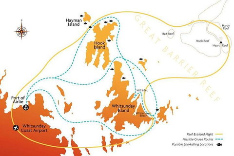 Reef And Island Scenic Flight From Airlie Beach - Taree Accommodation 0