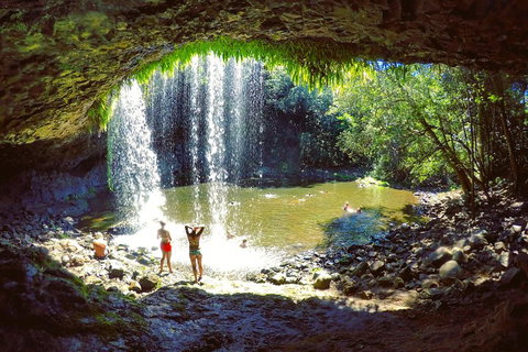 Byron Surrounds: Nimbin Waterfall Adventure - Swimming Tour - Taree Accommodation 1