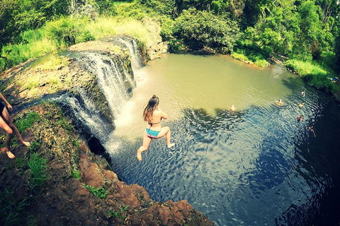 Byron Surrounds: Nimbin Waterfall Adventure - Swimming Tour - Taree Accommodation 3