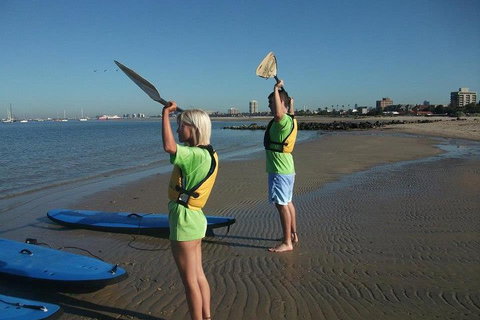 Private Stand-Up Paddle Board Lesson At St Kilda - Taree Accommodation 0
