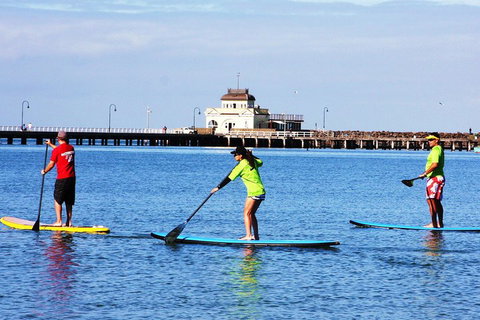 Private Stand-Up Paddle Board Lesson At St Kilda - Taree Accommodation 1